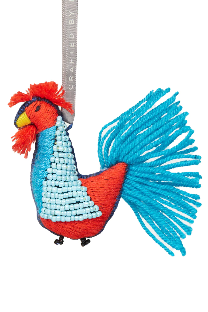 Dawn Rooster Ornament, Made by Refugees - UN Refugee Agency