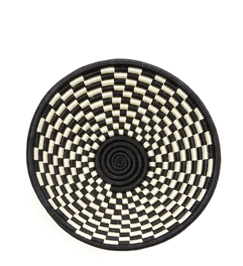 Rwandan Checkered Baskets