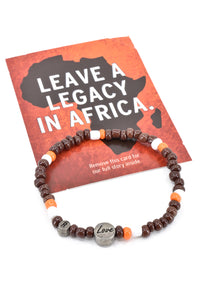 Leave a Legacy in Africa South African Relate Cause Bracelet