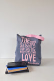 Dove "With Those We Love" Nelson Mandela Tote Default Title