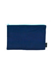 Blue "Better than Being King" African Proverb Flat Pouch Default Title