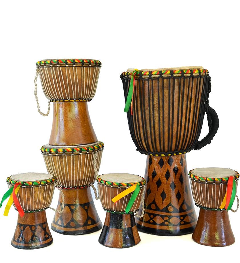 Extra Large Traditional Senegalese Djembe Drum
