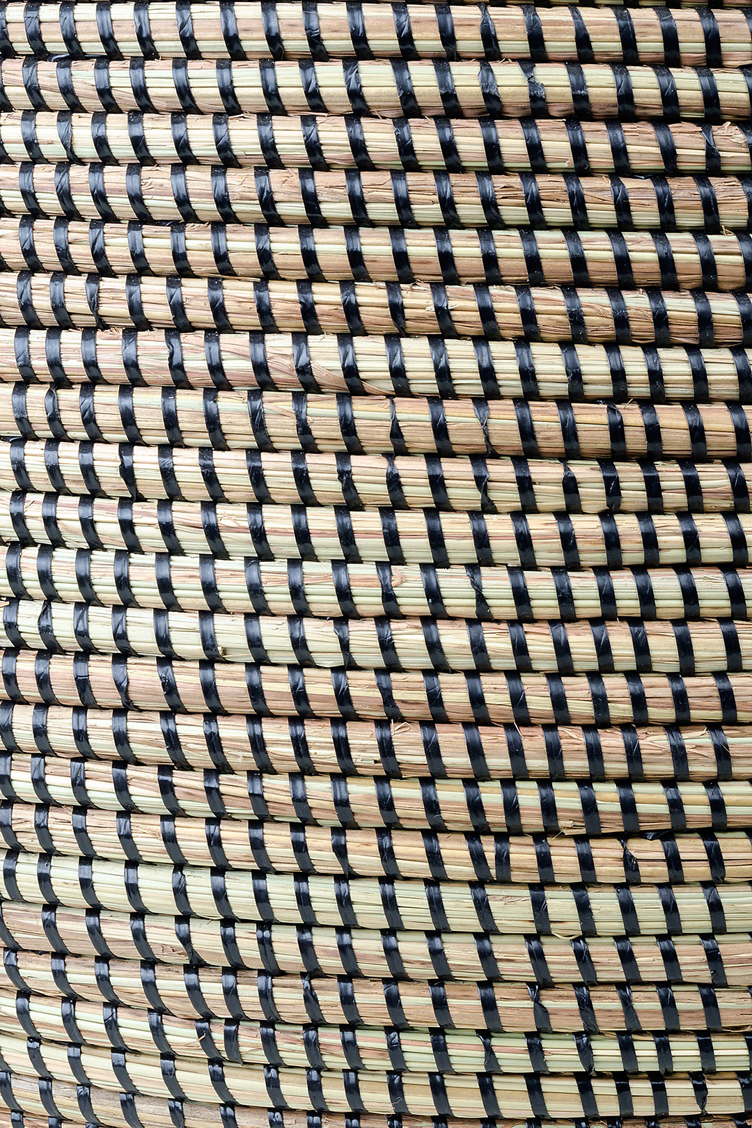Black Woven Knitting Basket Default Title