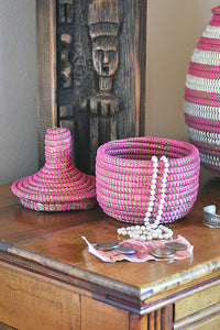 Miniature Pink Basket