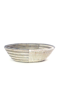 Silvery Delta Tabletop Baskets Small Delta Basket