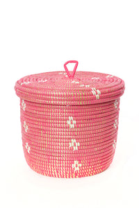 Pink Blossoms Boutique Basket