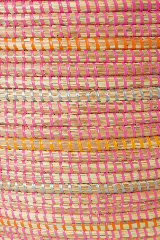 Sunrise Stripe Knitting Basket Default Title