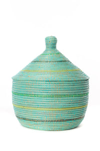 Seaside Stripes Warming Basket Default Title