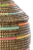 Black Warming Basket with Colorful Prism Spiral Default Title