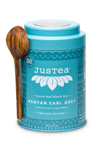 JusTea® Kenyan Earl Grey Loose Leaf Tea Default Title