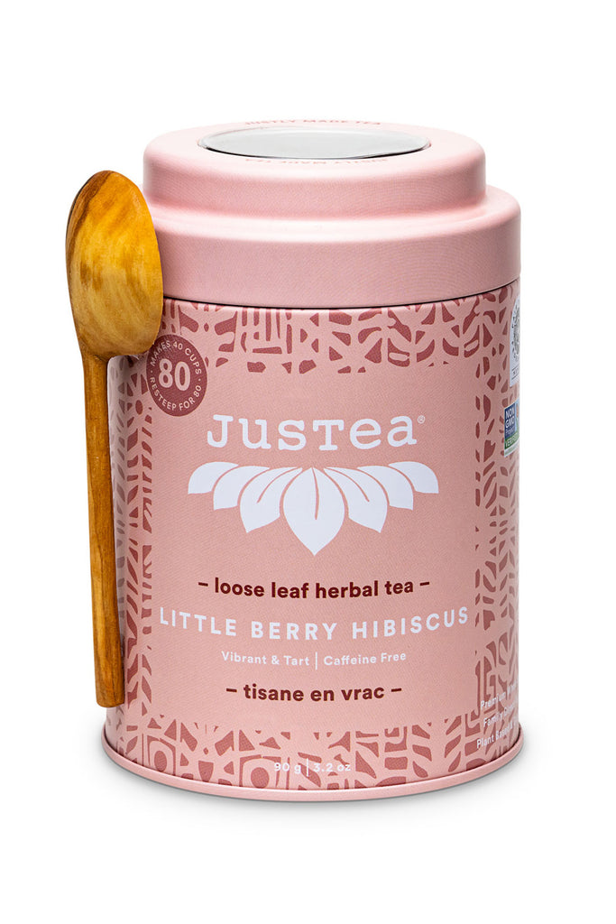 JusTea® Little Berry Hibiscus Loose Leaf Tea Default Title