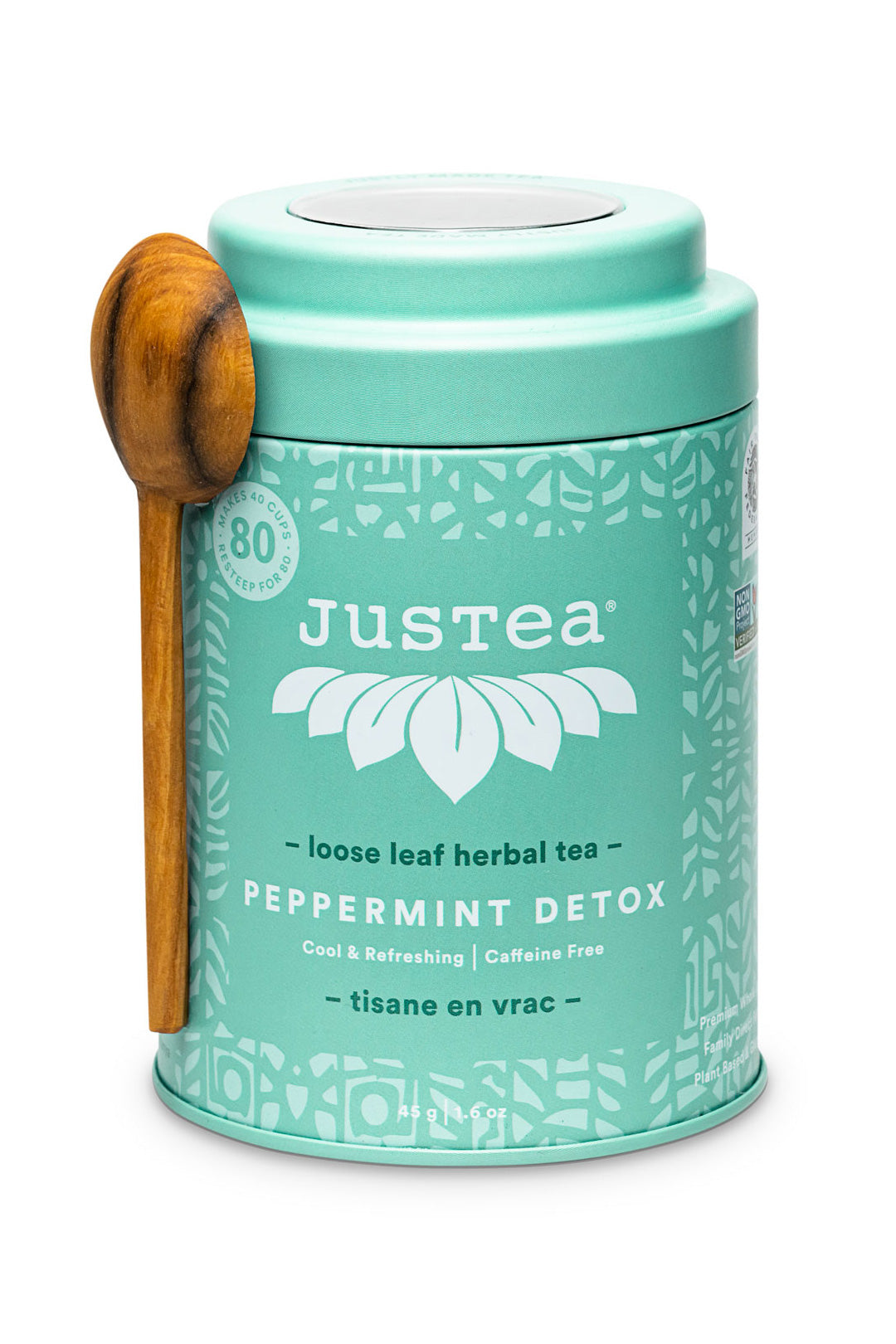 JusTea® Peppermint Loose Leaf Tea Default Title