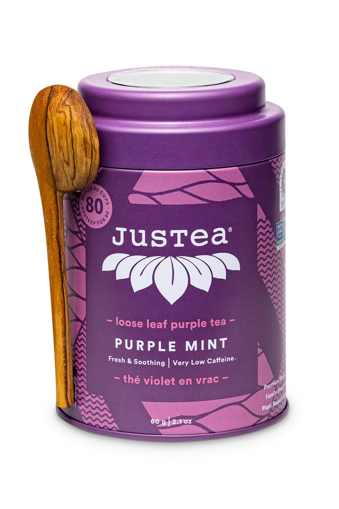 JusTea® Purple Mint Loose Leaf Tea Purple Mint Loose Leaf Tea