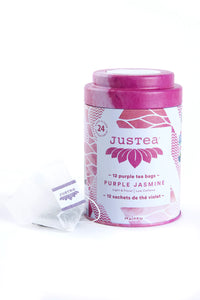 JusTea® Purple Jasmine Tea Bags
