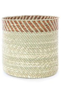 Brown & Natural Kupanda Iringa Baskets Large Basket