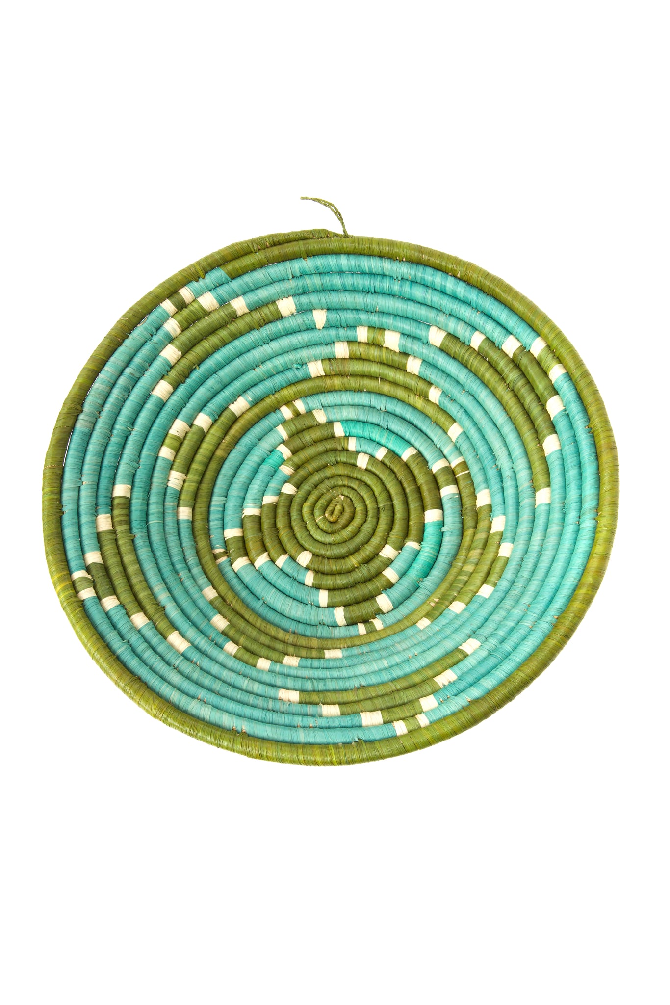 Lake Wamala Coiled Raffia Baskets from Uganda Medium Lake Wamala Coiled Raffia Basket