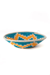 Mountains of the Moon Coiled Raffia Baskets from Uganda SOLD OUT Small Mountains of the Moon Raffia Basket