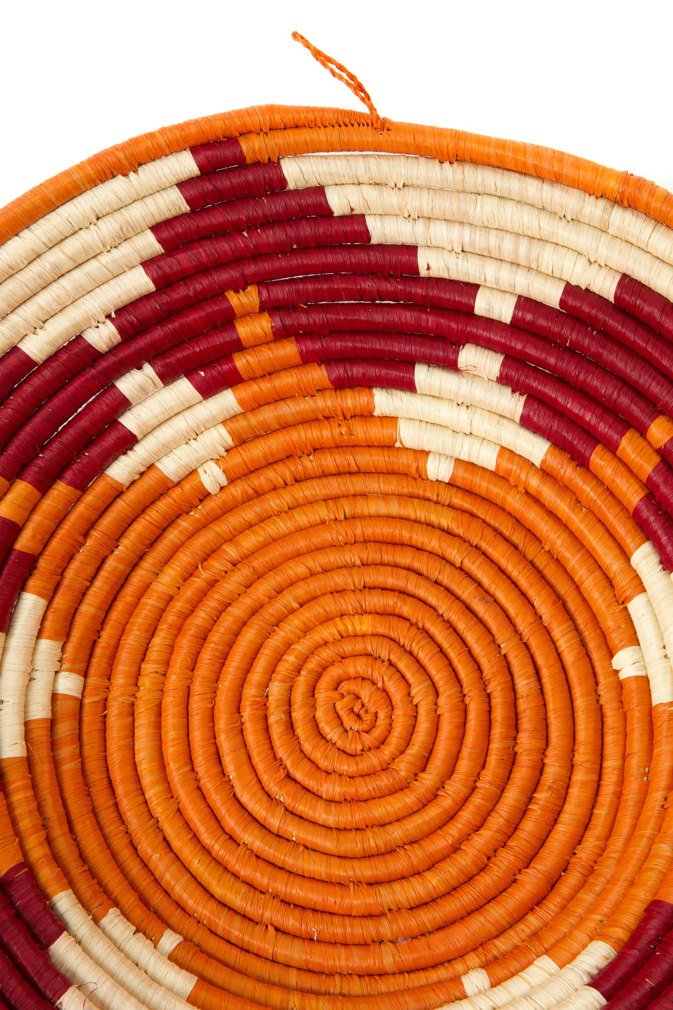 Sweet Potato and Sorghum Coiled Raffia Baskets SOLD OUT Small Sweet Potato and Sorghum Raffia Basket