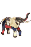 Playful Ellie Oil Drum Sculptures Medium Elephant Oil Drum Sculpture