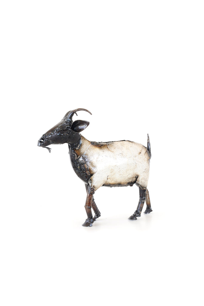 Who's Got Your Goat? Oil Drum Sculptures Small Goat Sculpture