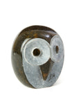 Serpentine Stone Owl Sculpture from Zimbabwe Small Serpentine Stone Owl Sculpture from Zimbabwe