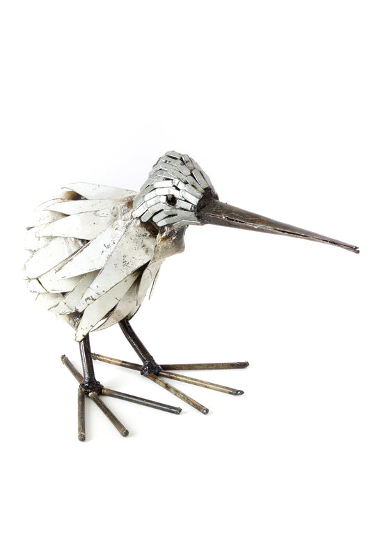 Kiwi Bird Recycled Metal Sculpture Default Title