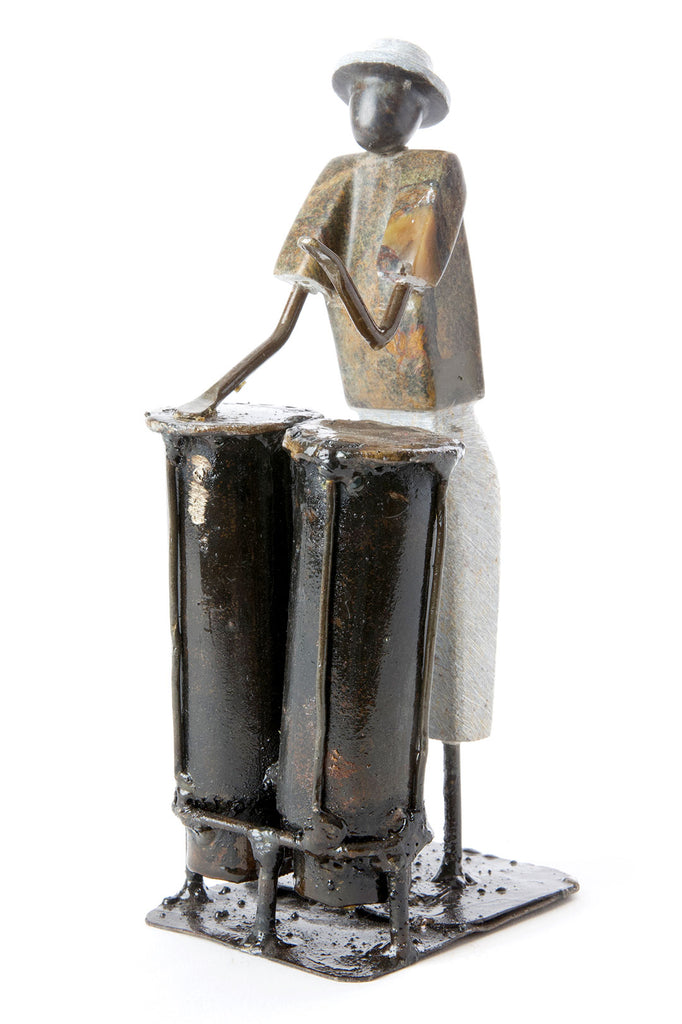 Shona Stone \u0026 Metal Double Bongo PlayerShona Stone \u0026 Metal Double Bongo Player  